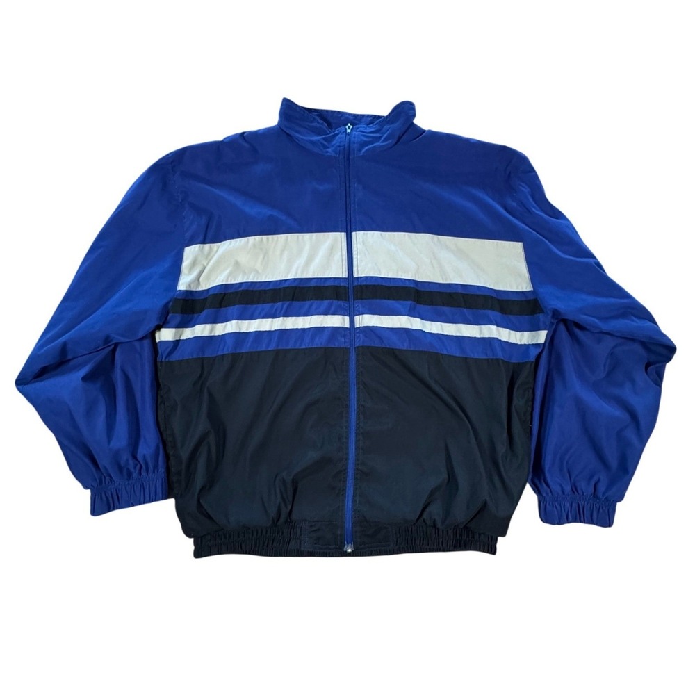 Penguin Sport Munsingwear Windbreaker Men's L Colorblock 90s Gorpcore EUC